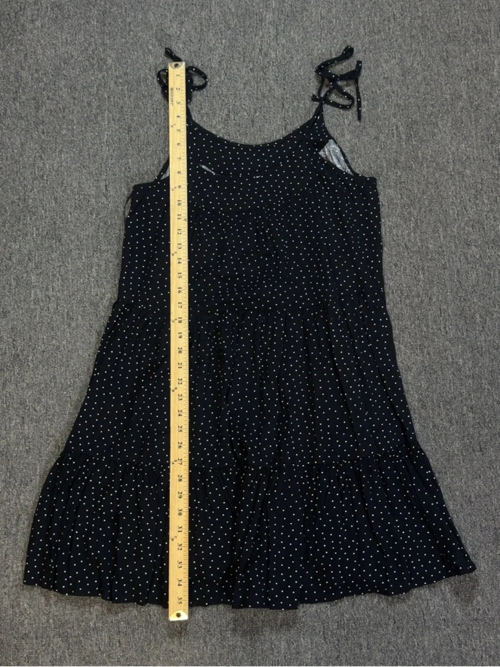 CeCe Black and White Polka Dot Dress Flowy Size Small - Picture 11 of 16